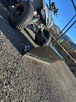 Preview: Premium Schneeschild für Quads/ATV inkl. Universaladapter